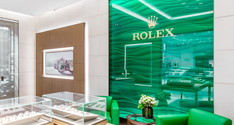 The Rolex Showroom at Heller Jewelers