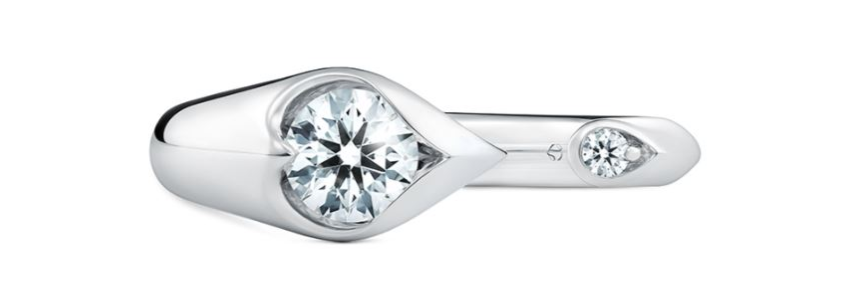 A stunning diamond ring by Hearts on Fire, available at Heller Jewelers.