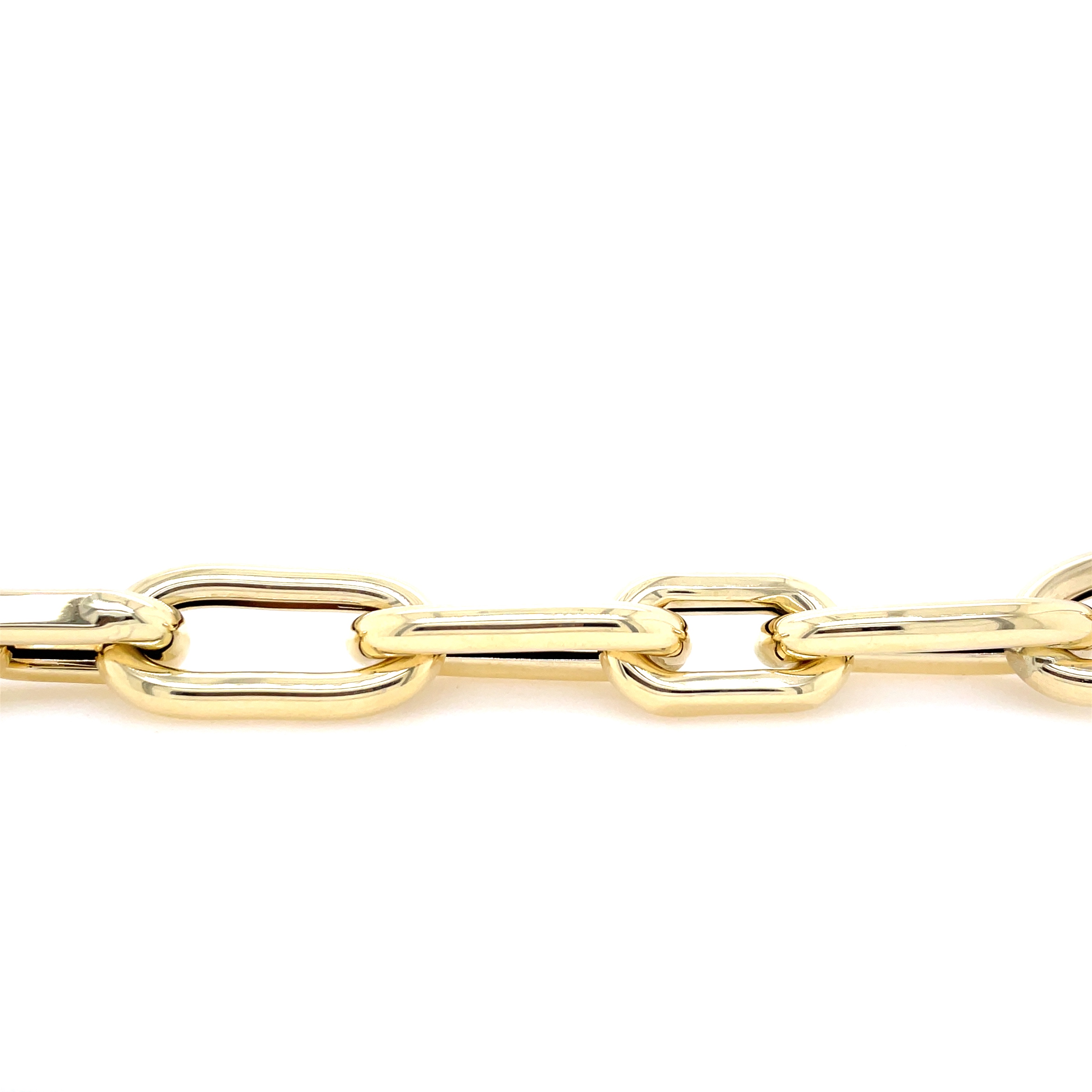 LV 14K Paperclip Bracelet