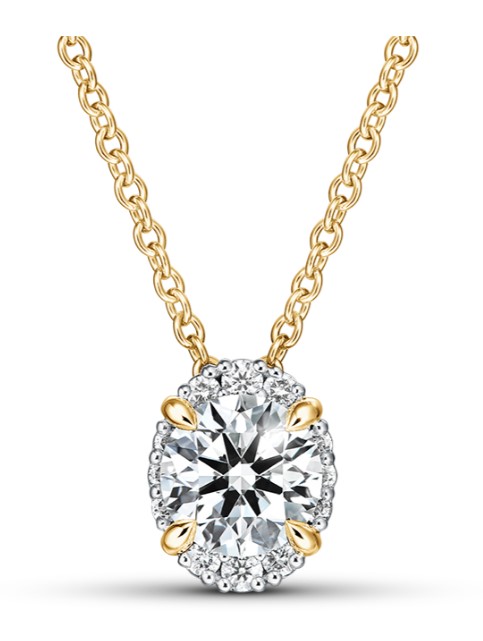 Hearts of sale fire diamond necklace