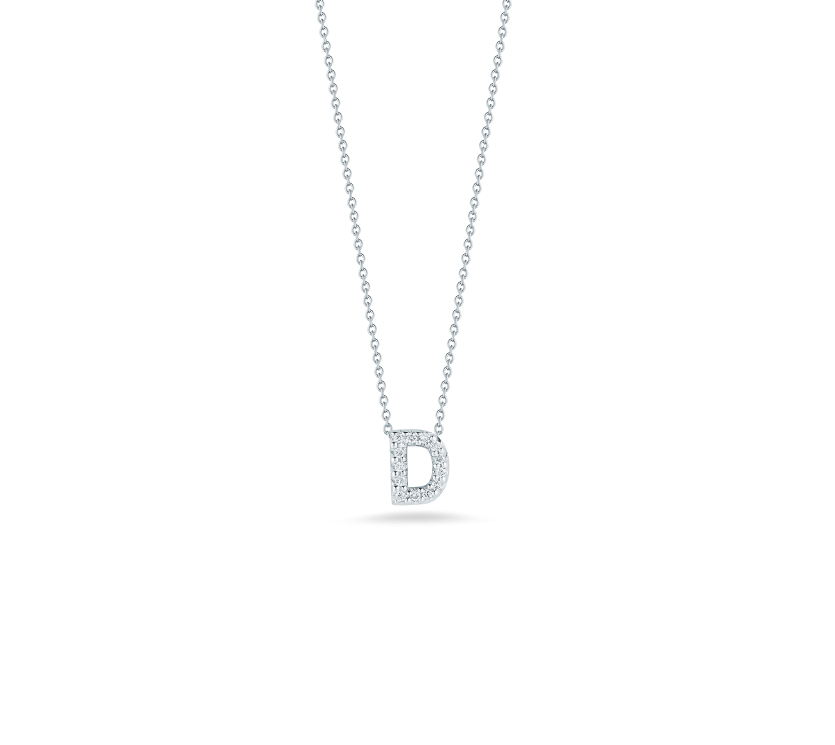 Love Letters Necklace Pendant D, gold