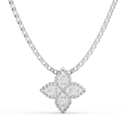 Roberto coin hot sale diamond necklace