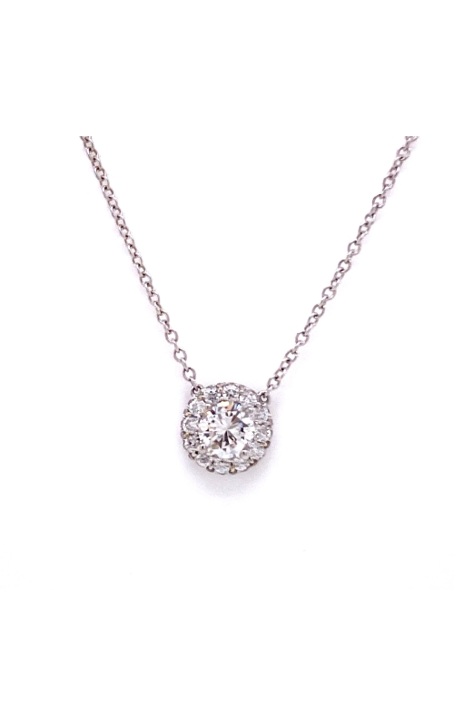 Diamond Halo Pendant