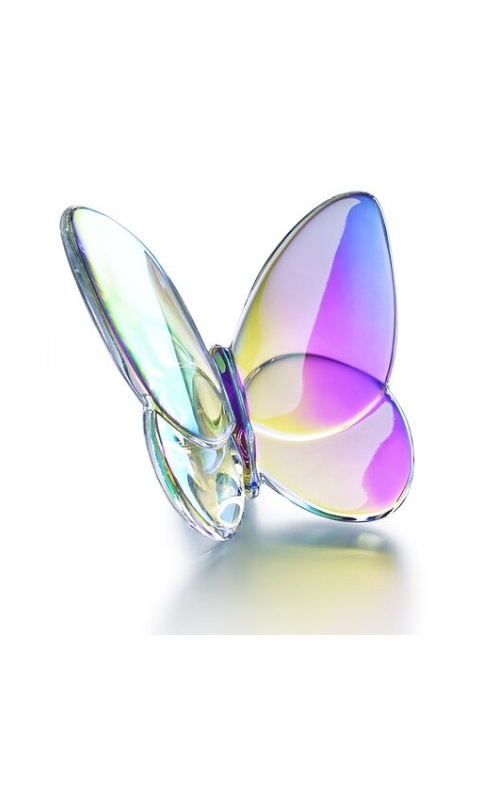 Baccarat Lucky Butterfly - Iridescent Clear