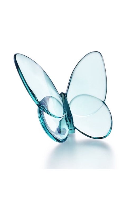 Baccarat Lucky Butterfly - Turquoise