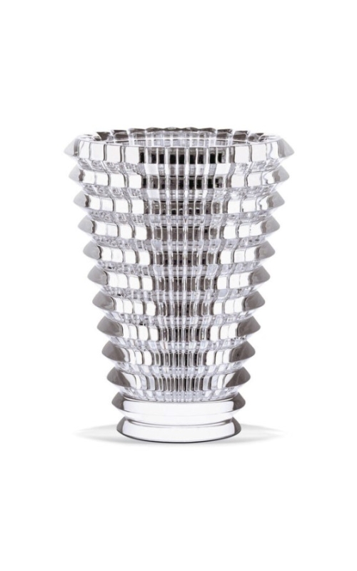 Baccarat Eye Vase Round Large - Clear