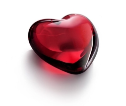 Baccarat Coeur Cupid Heart - Red