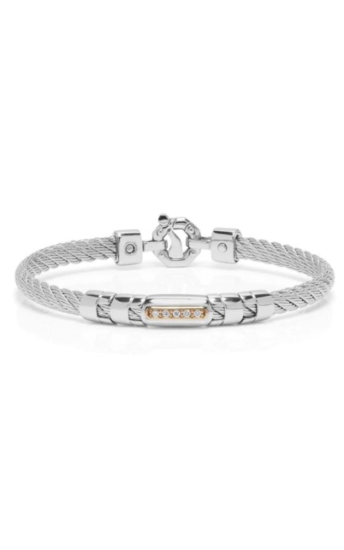 Baraka Stainless Steel Diamond Bracelet