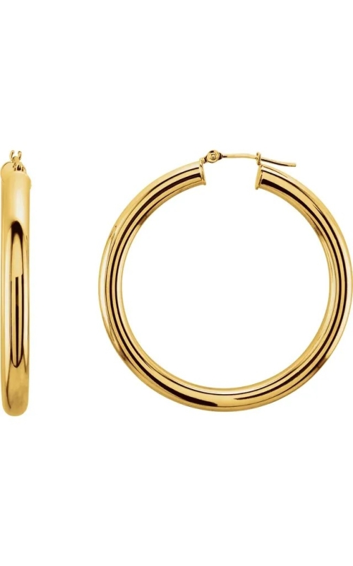 Tube Hoop Earrings