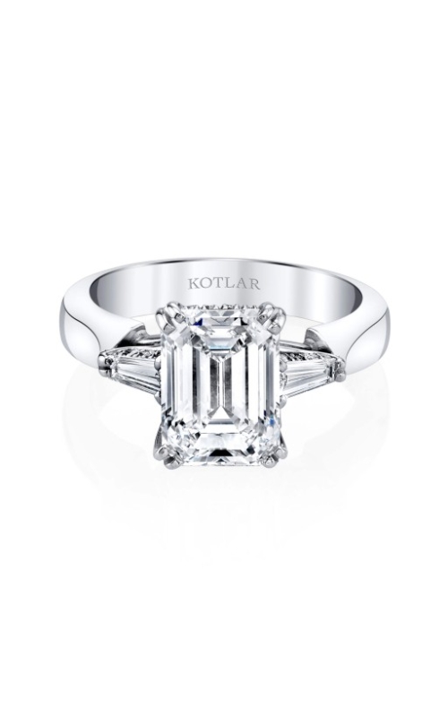 Harry Kotlar Platinum Diamond Engagement Ring