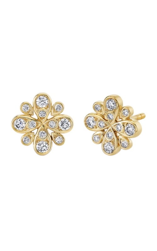 Harry Kotlar Scallop Jubilee Stud Earrings