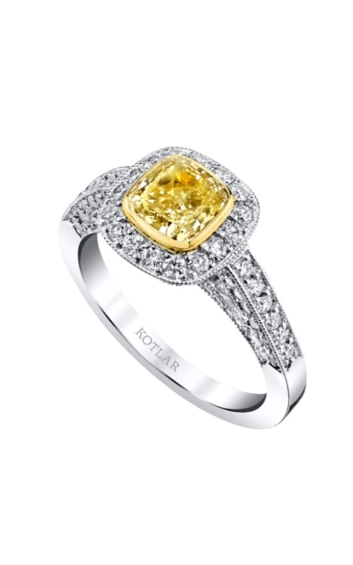 Harry Kotlar Yellow Diamond Engagement Ring