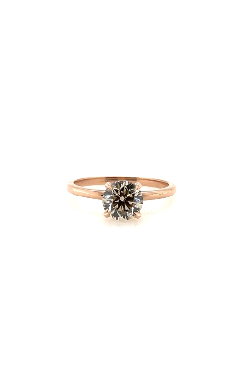 Light Brown Diamond Engagement Ring