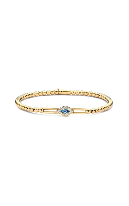 Hulchi Belluni Diamond Bead Evil Eye Bracelet