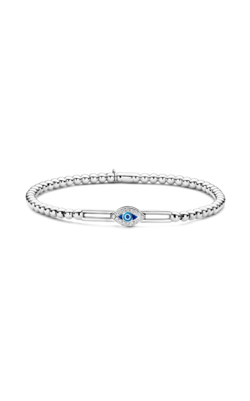 Hulchi Belluni Diamond Bead Evil Eye Bracelet