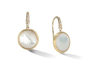 Marco Bicego Siviglia Gold and Pearl Drop Earrings