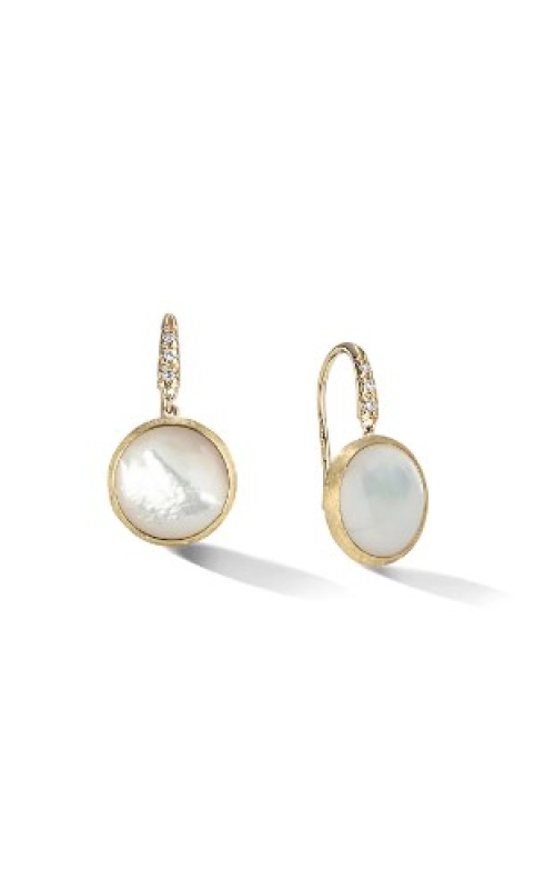 Marco Bicego Jaipur Mother Of Pearl & Diamond Small Drop Earrings