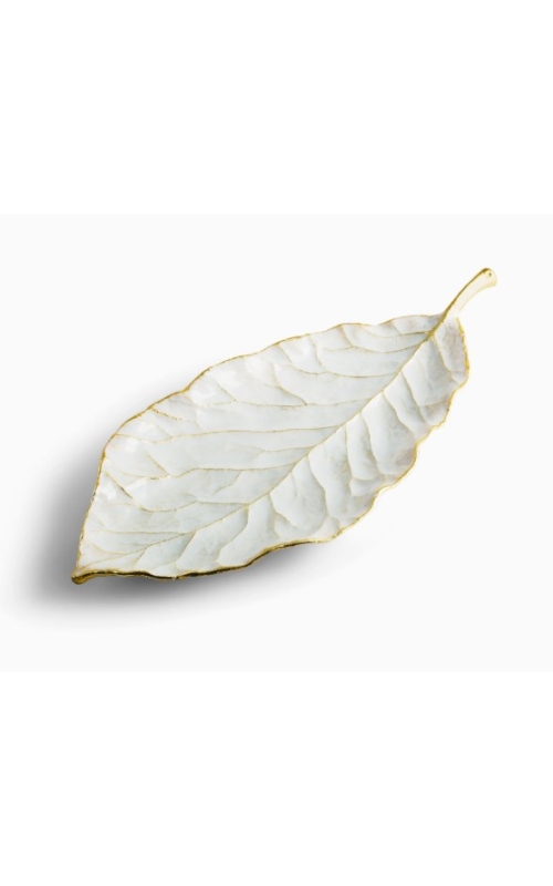 Michael Aram Winter Leaves Magnolia Dish