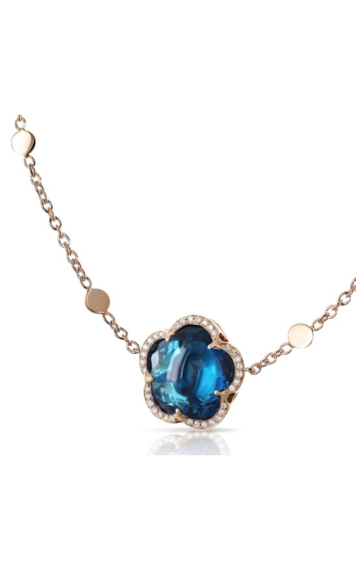 Pasquale Bruni London Blue Topaz & Diamond Bon Ton Pendant