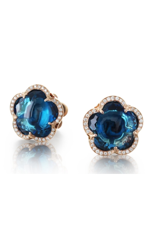 Pasquale Bruni London Blue Topaz & Diamond Bon Ton Earrings