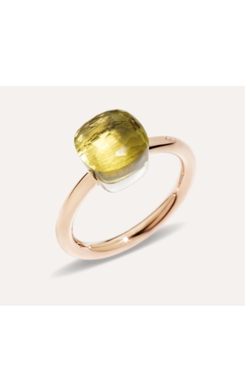 Pomellato Lemon Quartz Nudo Petit Ring