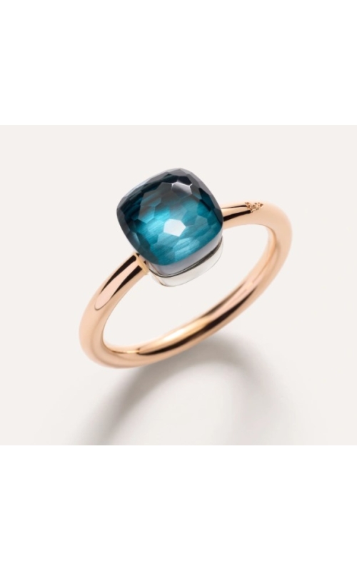 Pomellato London Blue Topaz Petit Nudo Ring