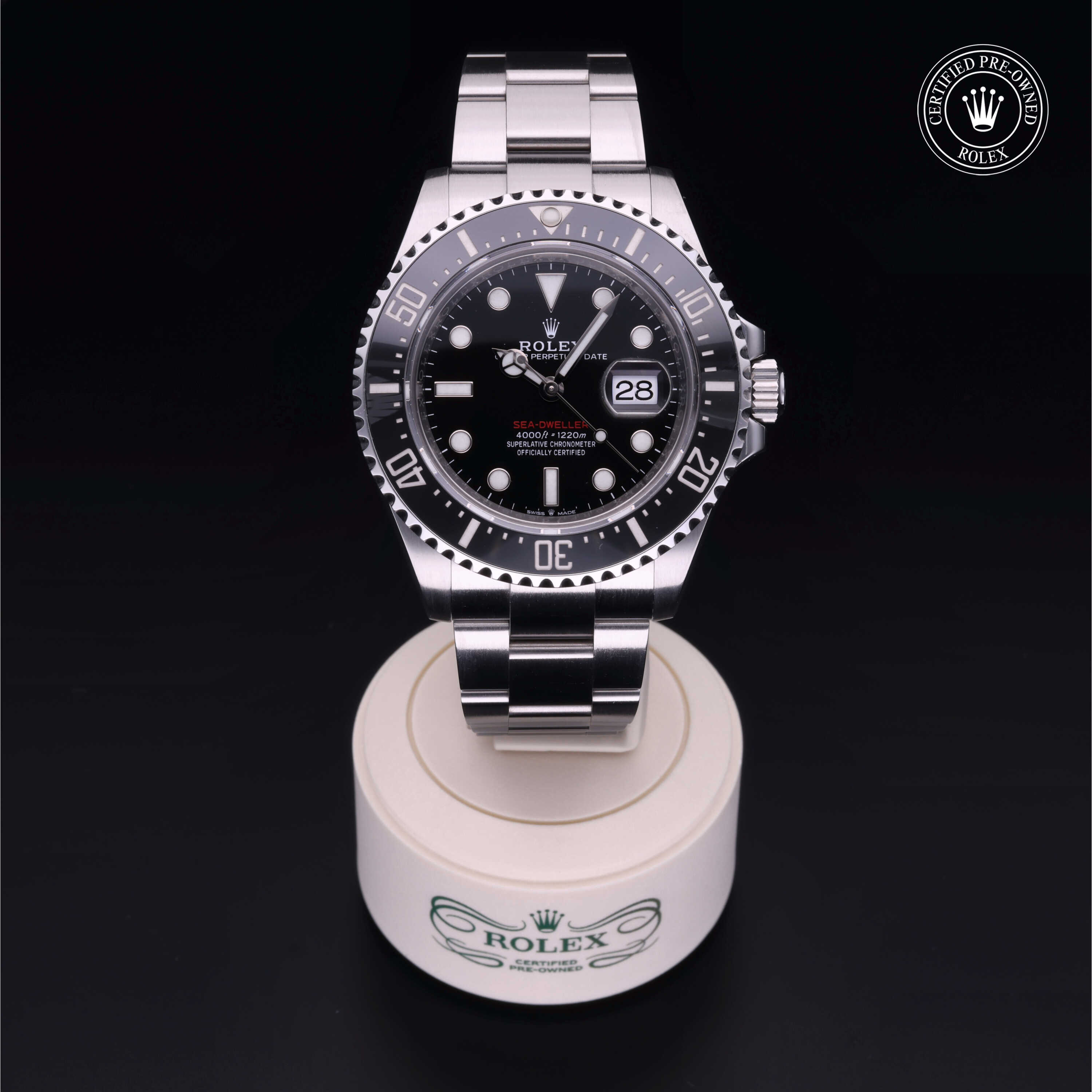 Rolex Sea-Dweller in Oystersteel M126600-0001 at Heller Jewelers