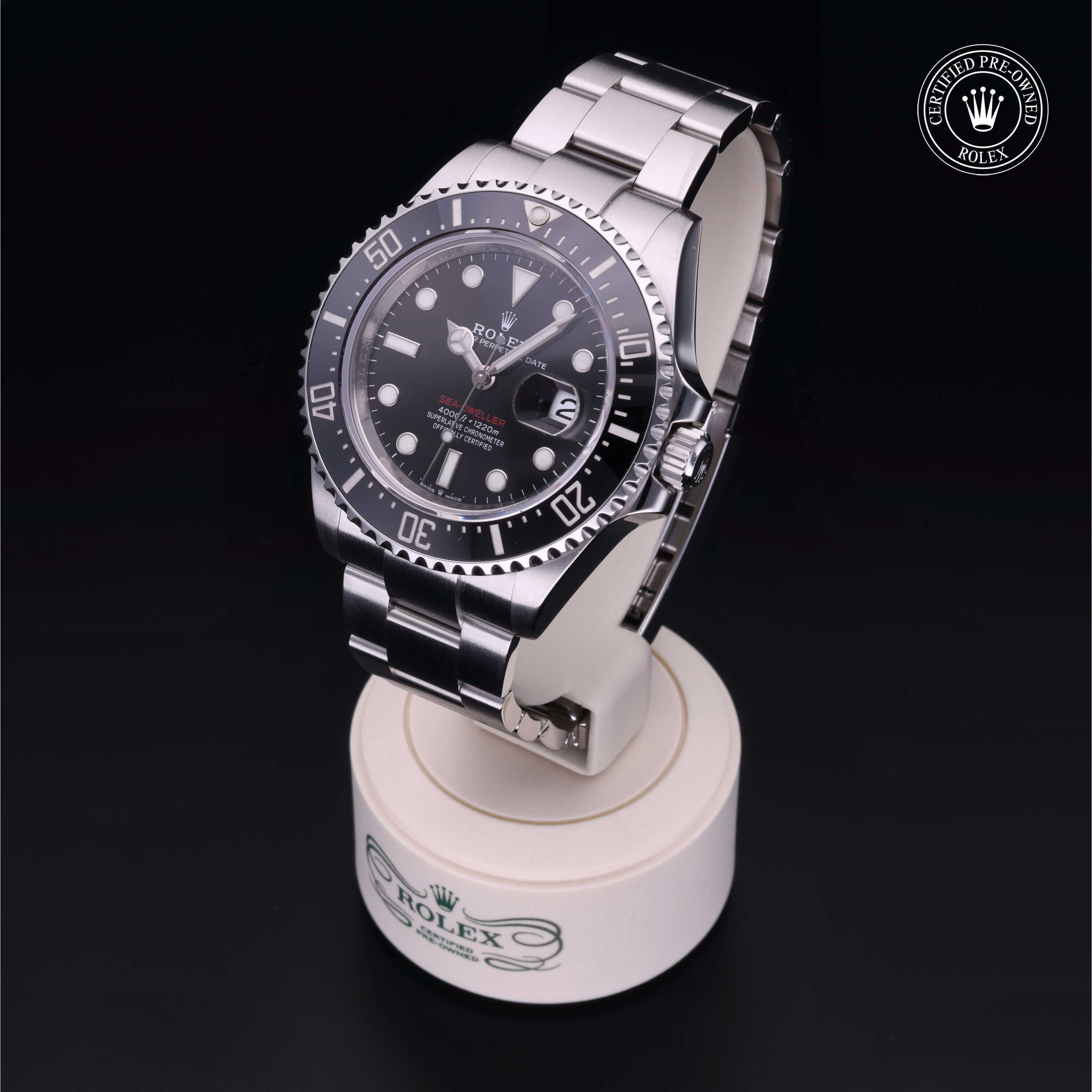 Rolex Sea-Dweller in Oystersteel M126600-0001 at Heller Jewelers