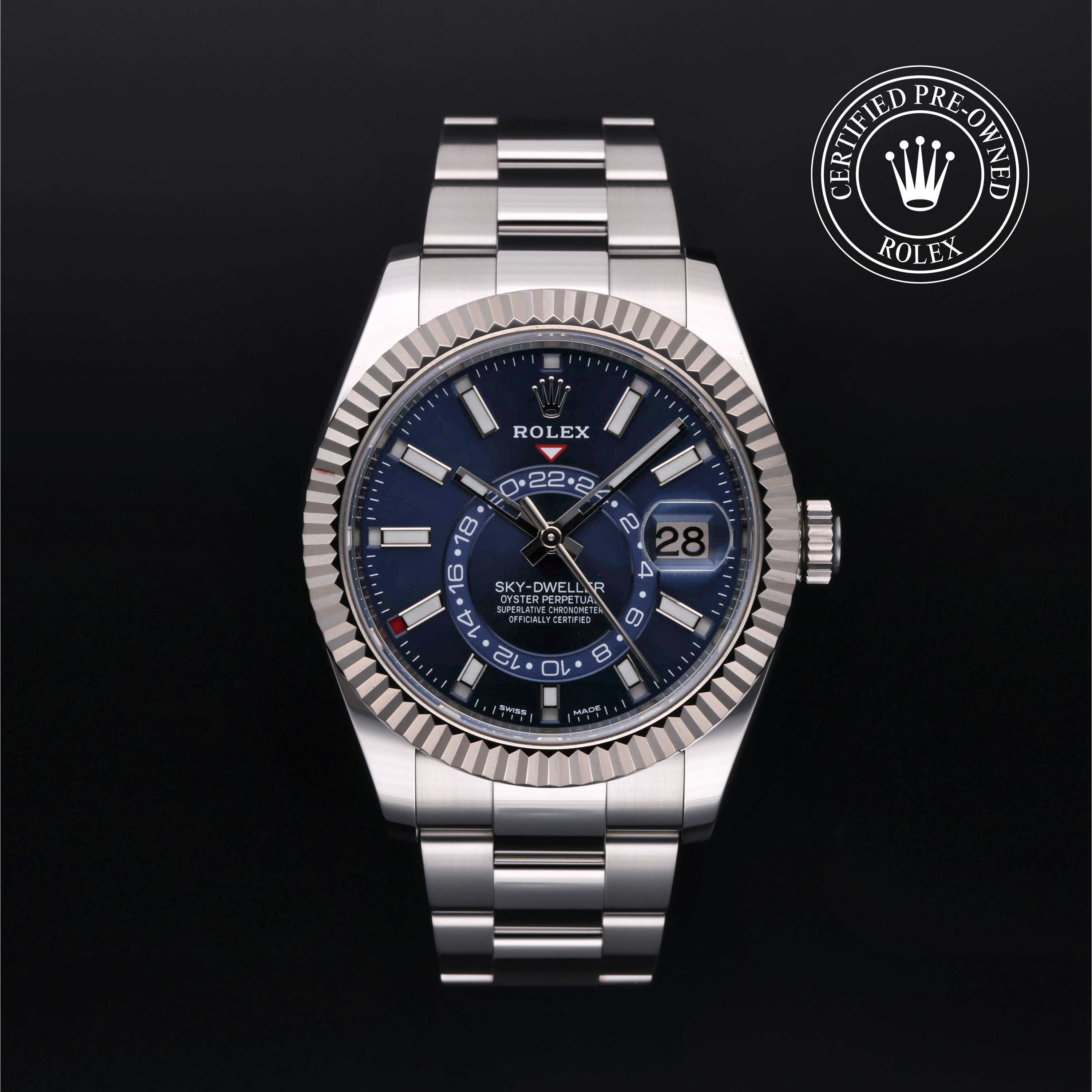 Rolex ® Sky-Dweller Official Certified Pre-Owned