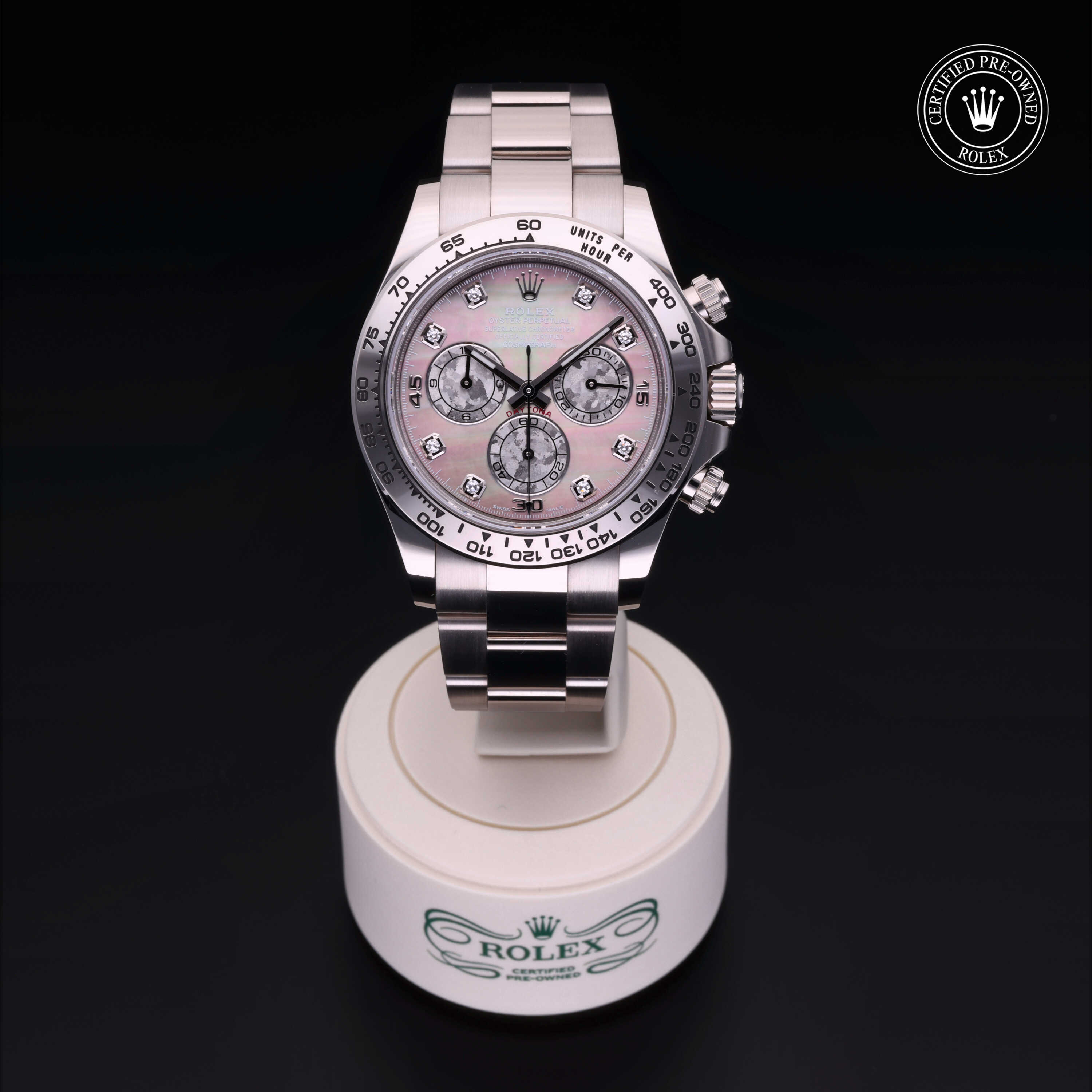 Rolex Cosmograph Daytona in 18 ct white gold M116509-0044 at Heller Jewelers