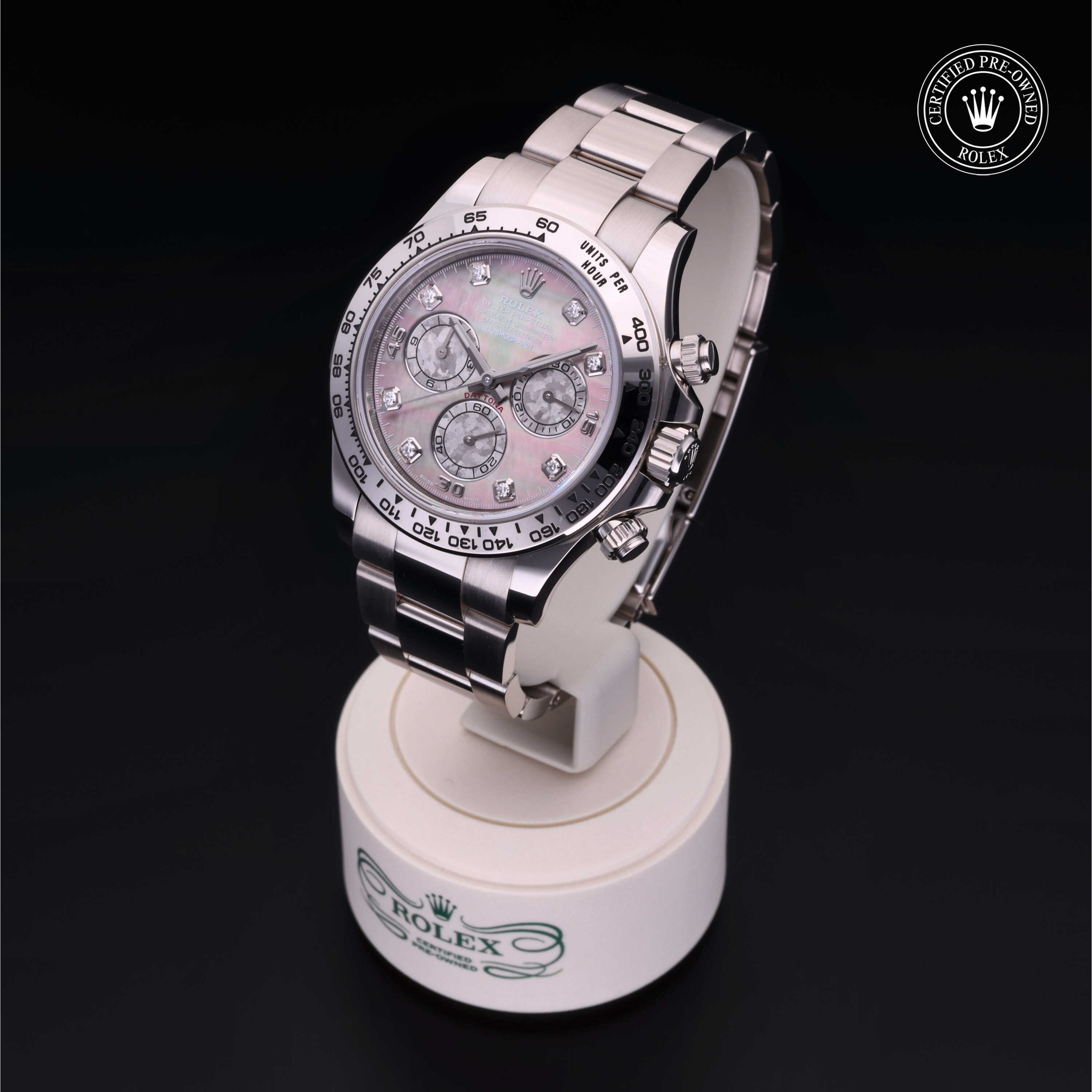 Rolex Cosmograph Daytona in 18 ct white gold M116509-0044 at Heller Jewelers