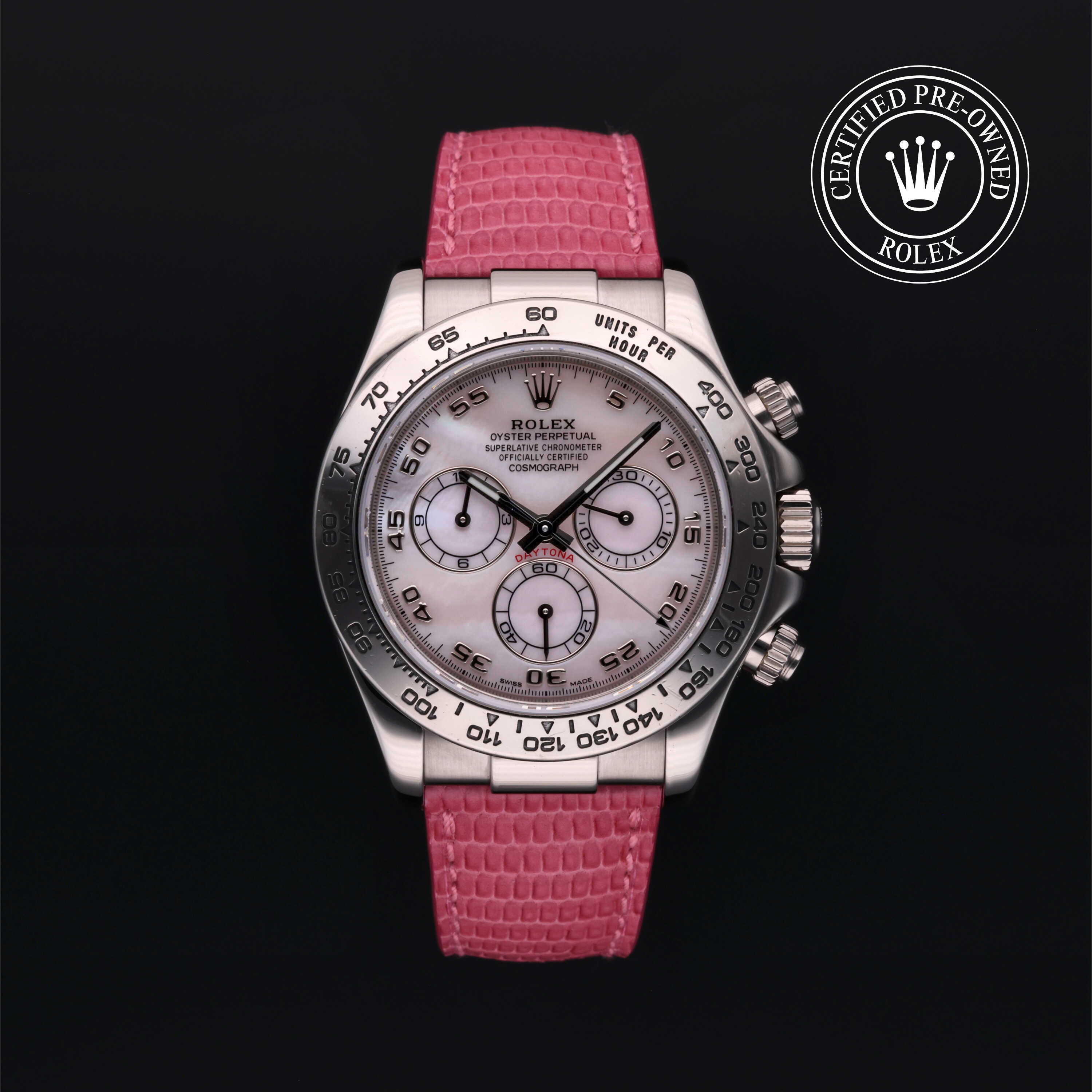 Rolex Cosmograph Daytona in 18 ct white gold M116519-0048 at Heller Jewelers