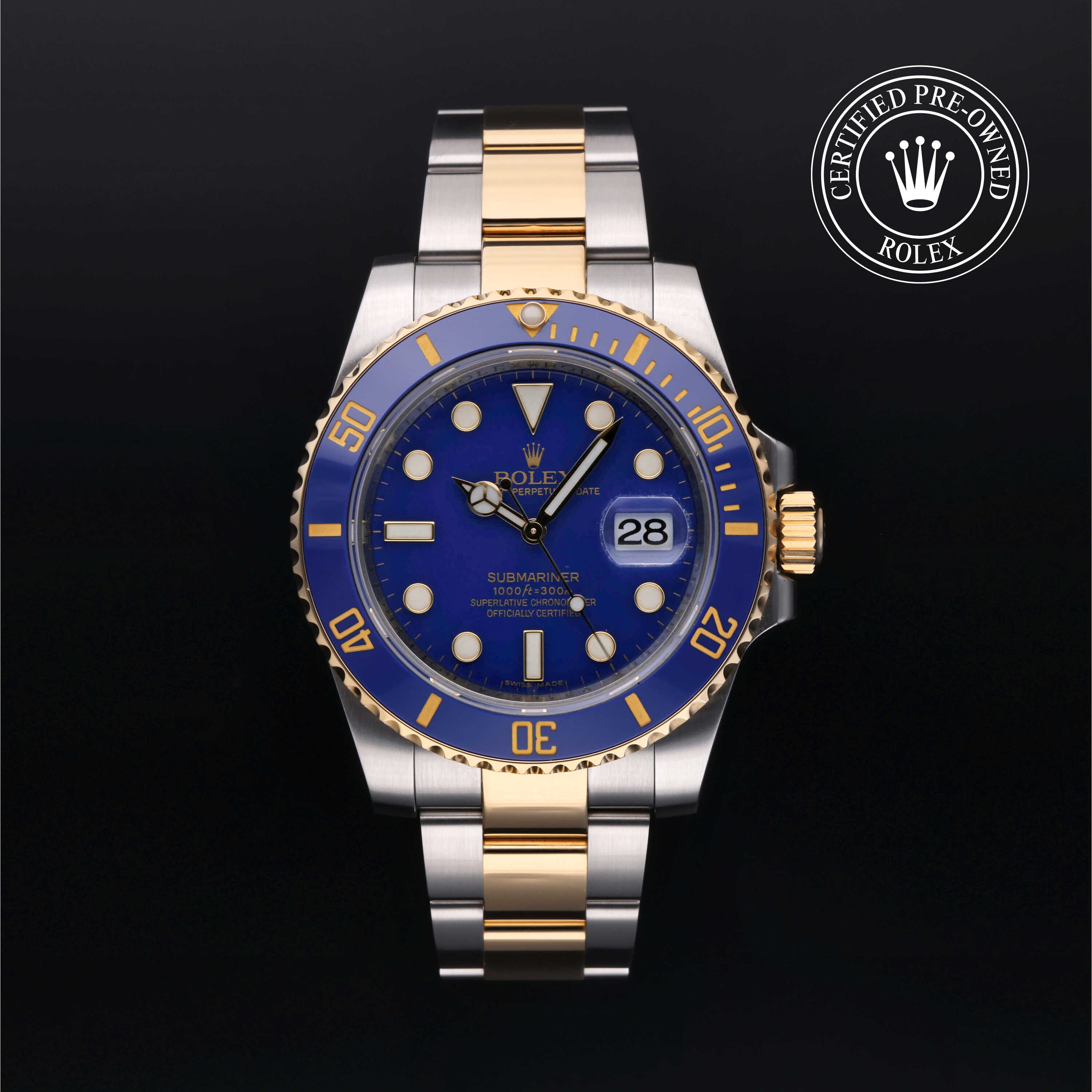 Rolex ® Submariner Official Certified Pre-Owned