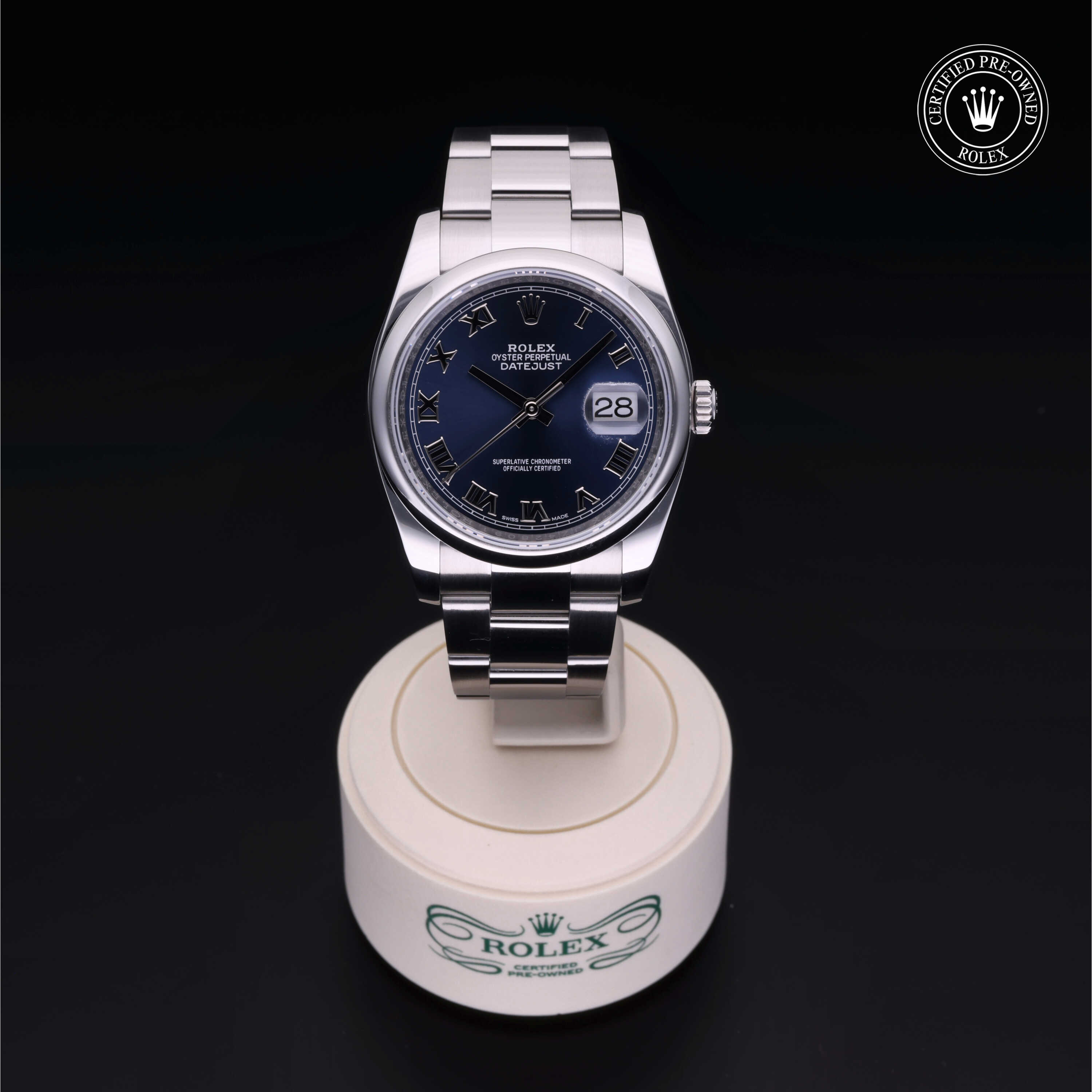 Rolex Datejust in Oystersteel M116200-0056 at Heller Jewelers