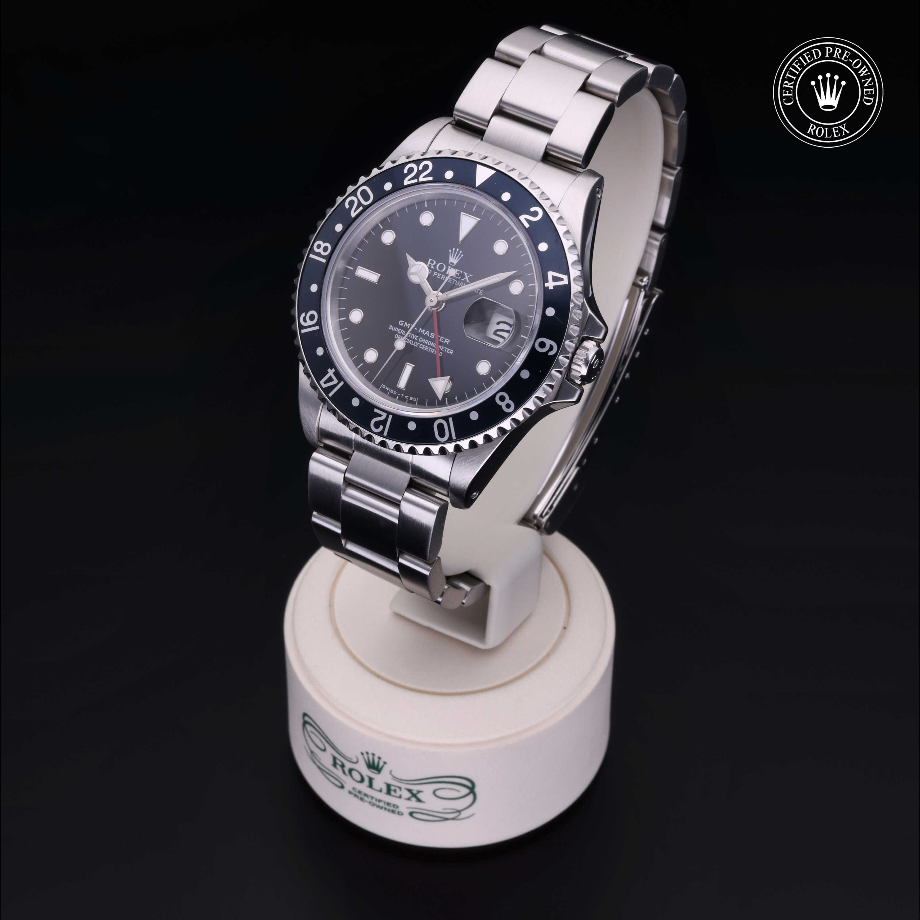 Rolex GMT-Master in Oystersteel M16700LN-0002 at Heller Jewelers