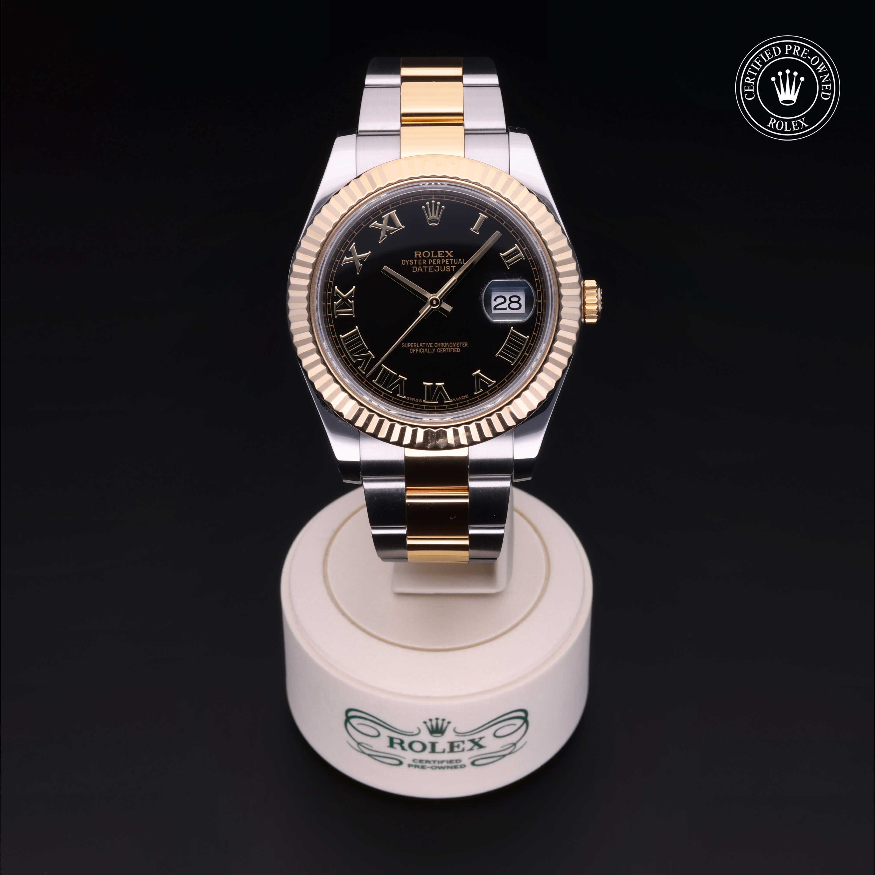 Rolex Datejust II in Rolesor 18 Carat Yellow M116333-0003 at Heller Jewelers