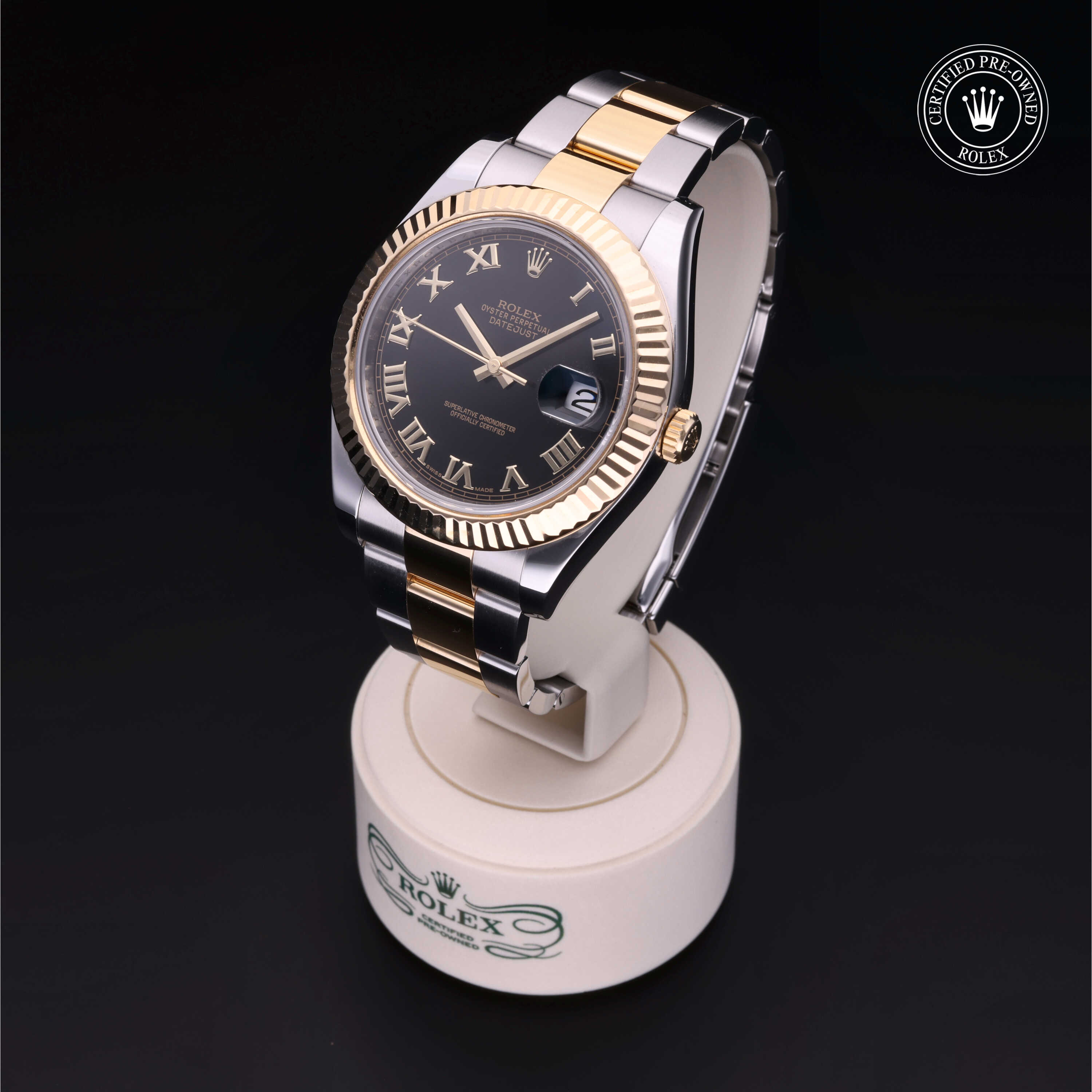 Rolex Datejust II in Rolesor 18 Carat Yellow M116333-0003 at Heller Jewelers