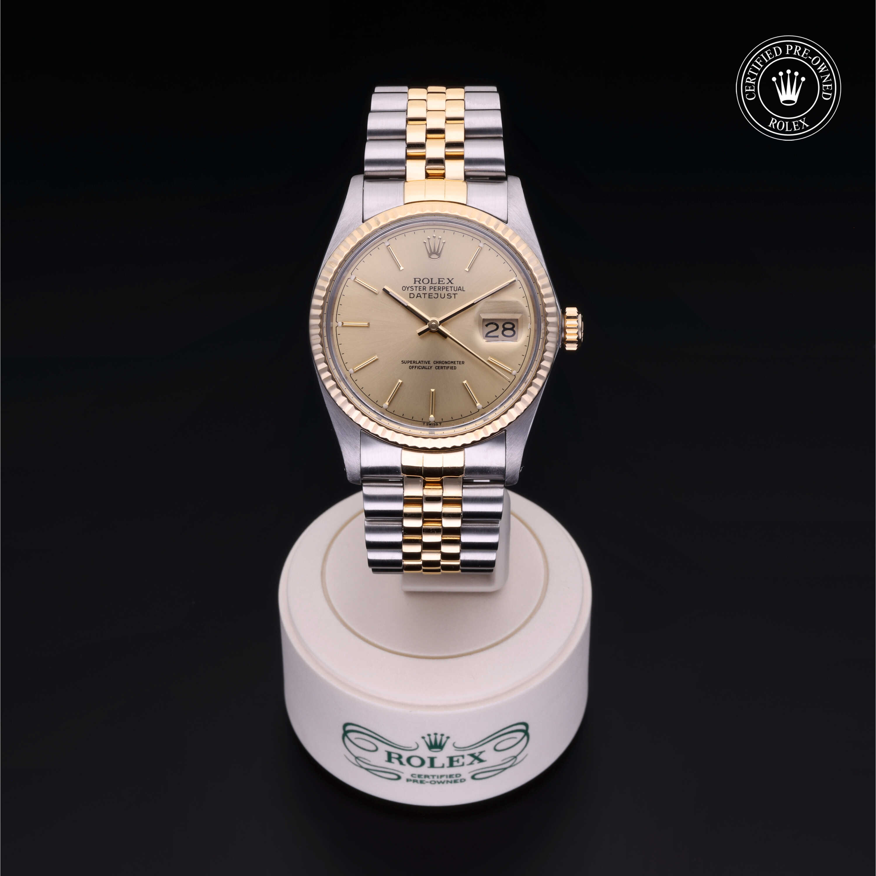 Rolex Datejust in Rolesor 18 Carat Yellow  at Heller Jewelers