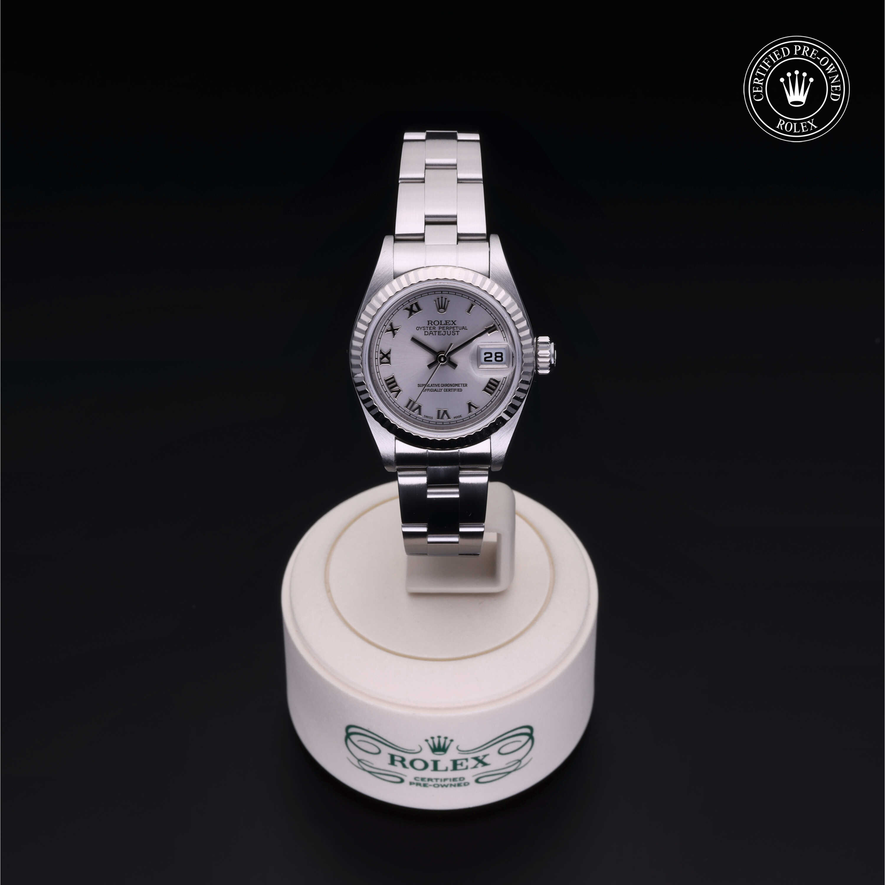 Rolex Lady-Datejust in Rolesor 18 Carat White M79174-0084 at Heller Jewelers