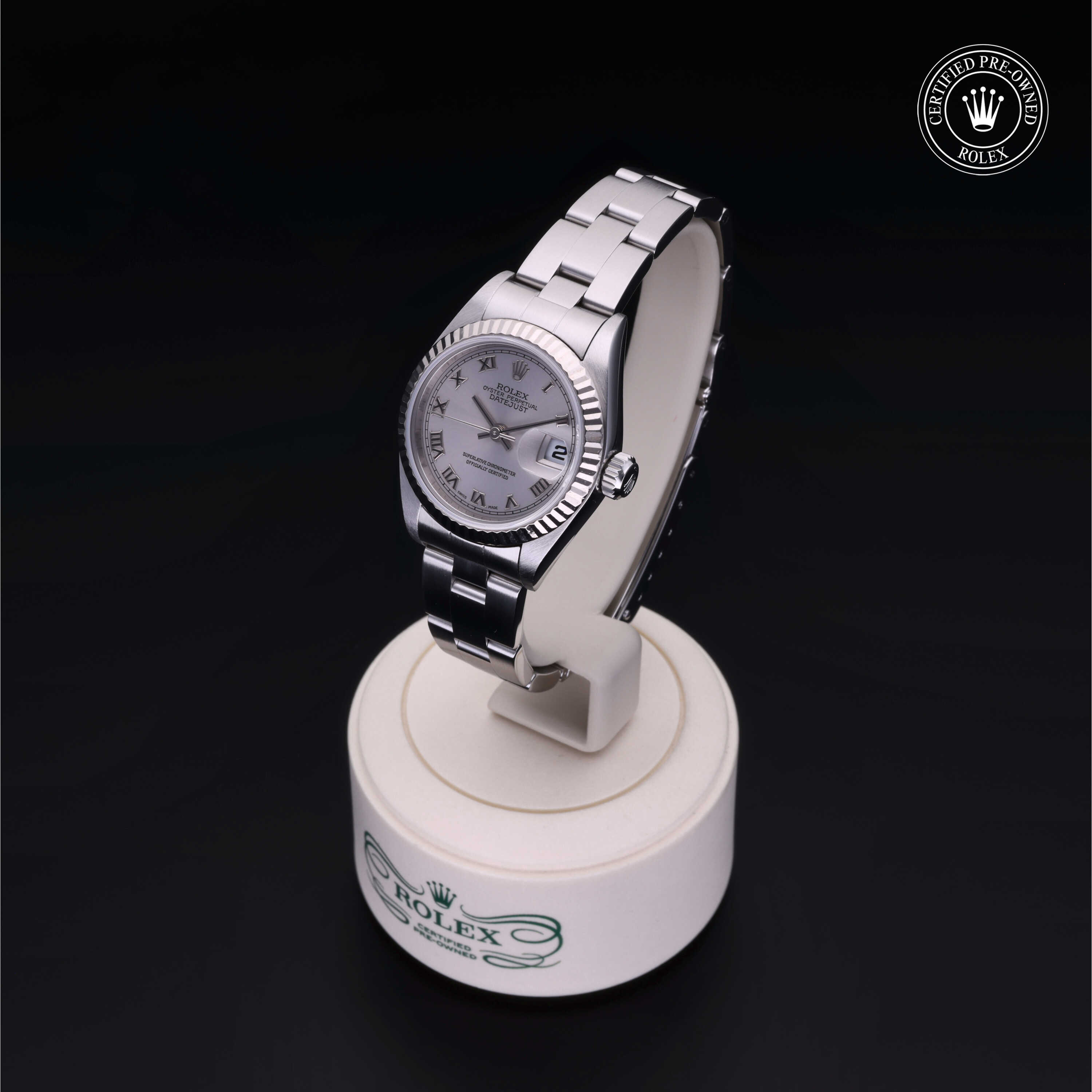 Rolex Lady-Datejust in Rolesor 18 Carat White M79174-0084 at Heller Jewelers