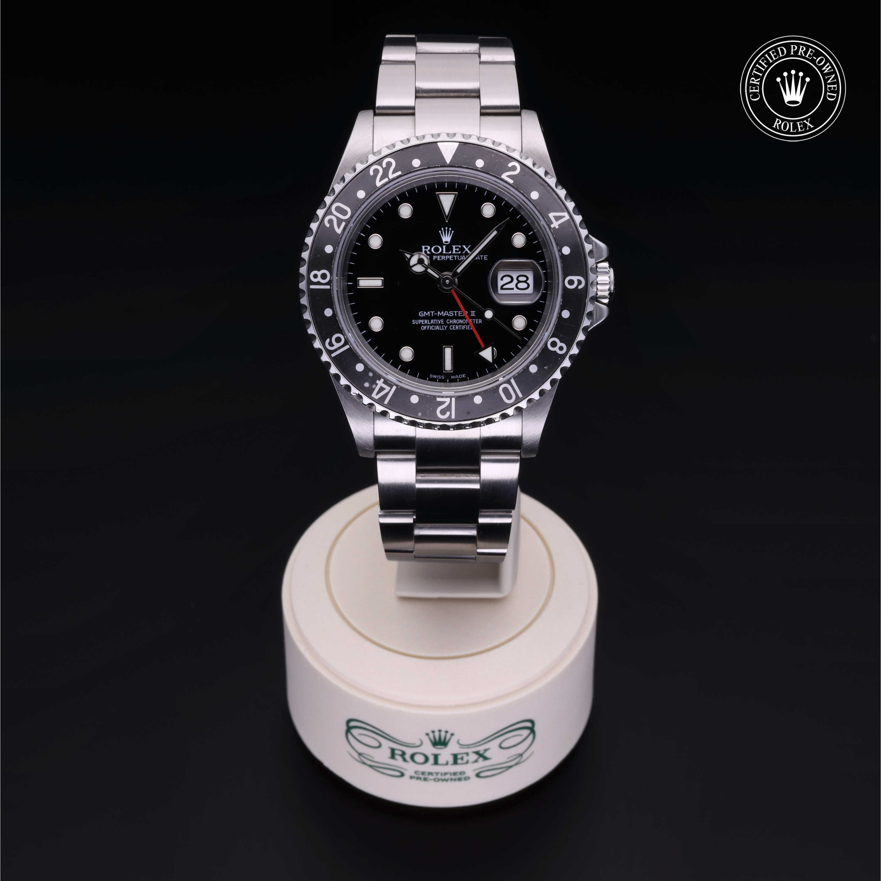 Rolex GMT-Master II in Steel M16710LN-0004 at Heller Jewelers