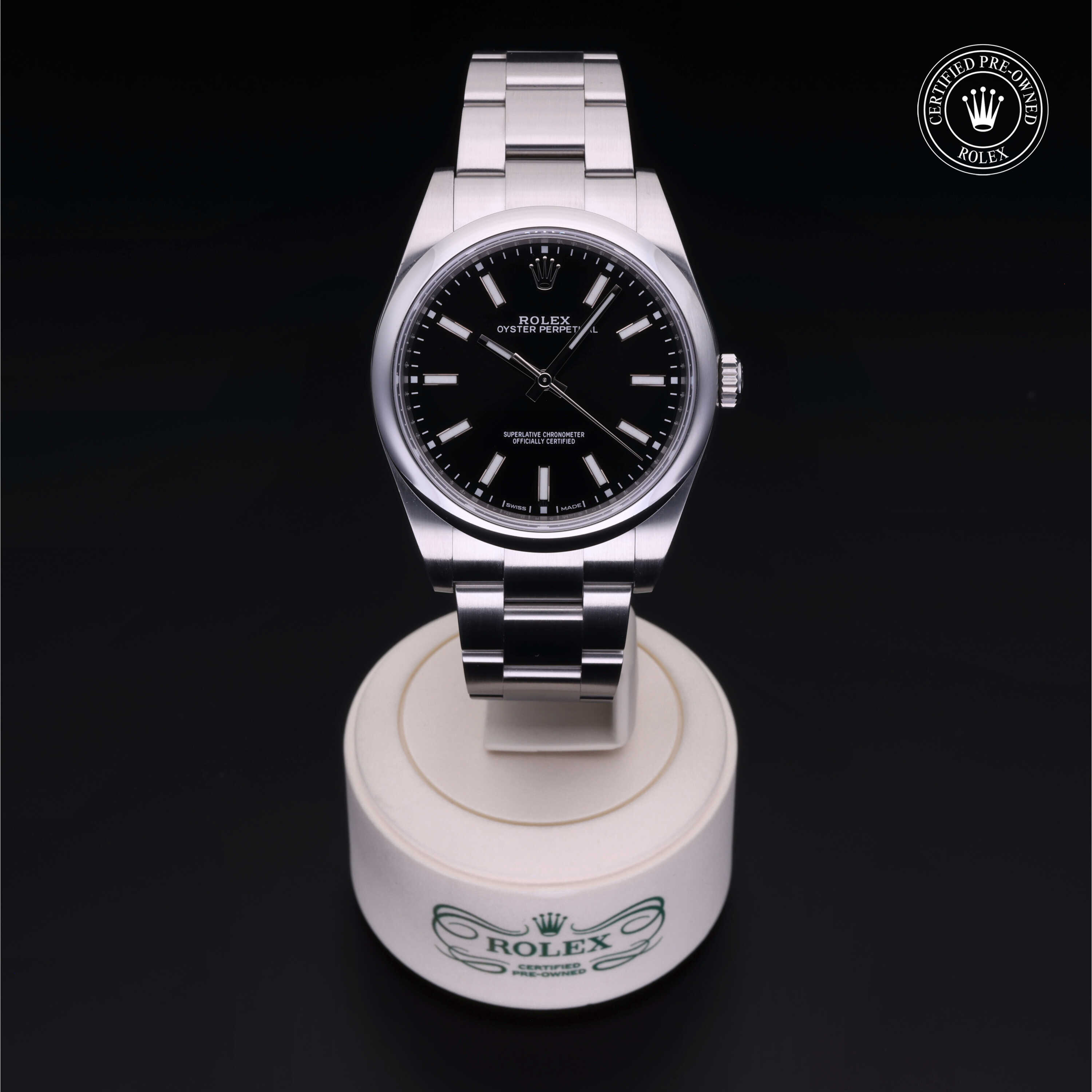 Rolex Oyster Perpetual in Steel M114300-0005 at Heller Jewelers