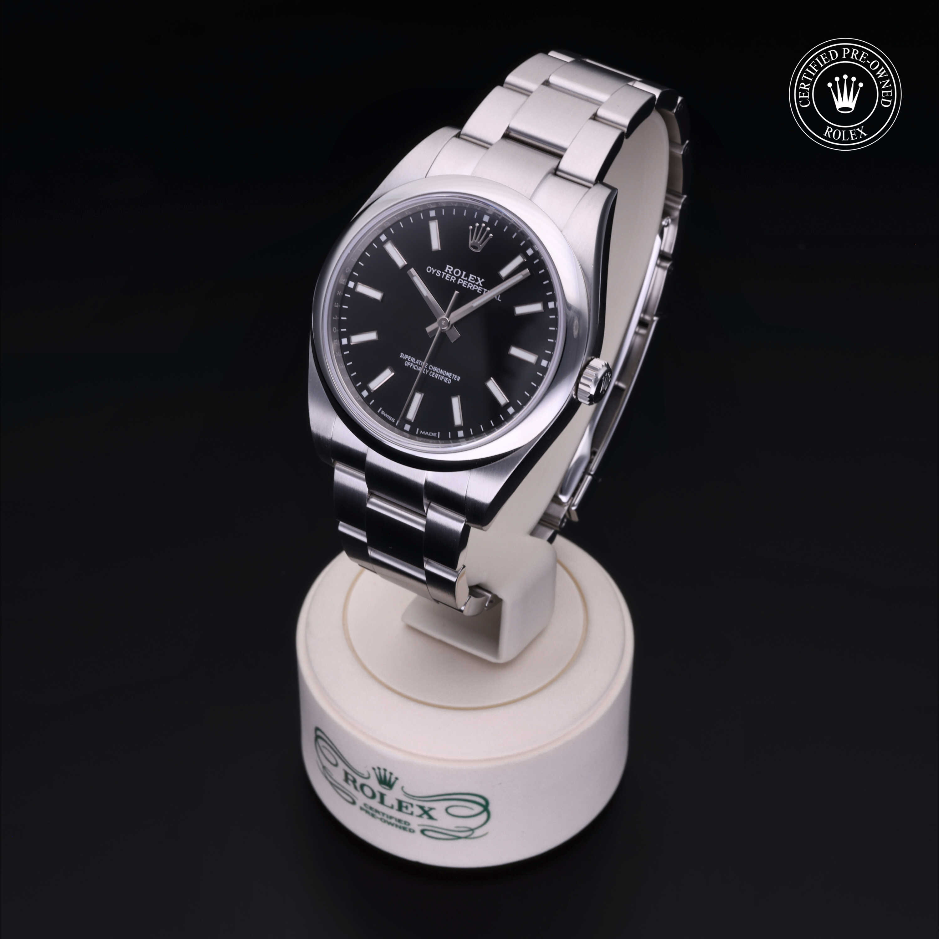 Rolex Oyster Perpetual in Steel M114300-0005 at Heller Jewelers