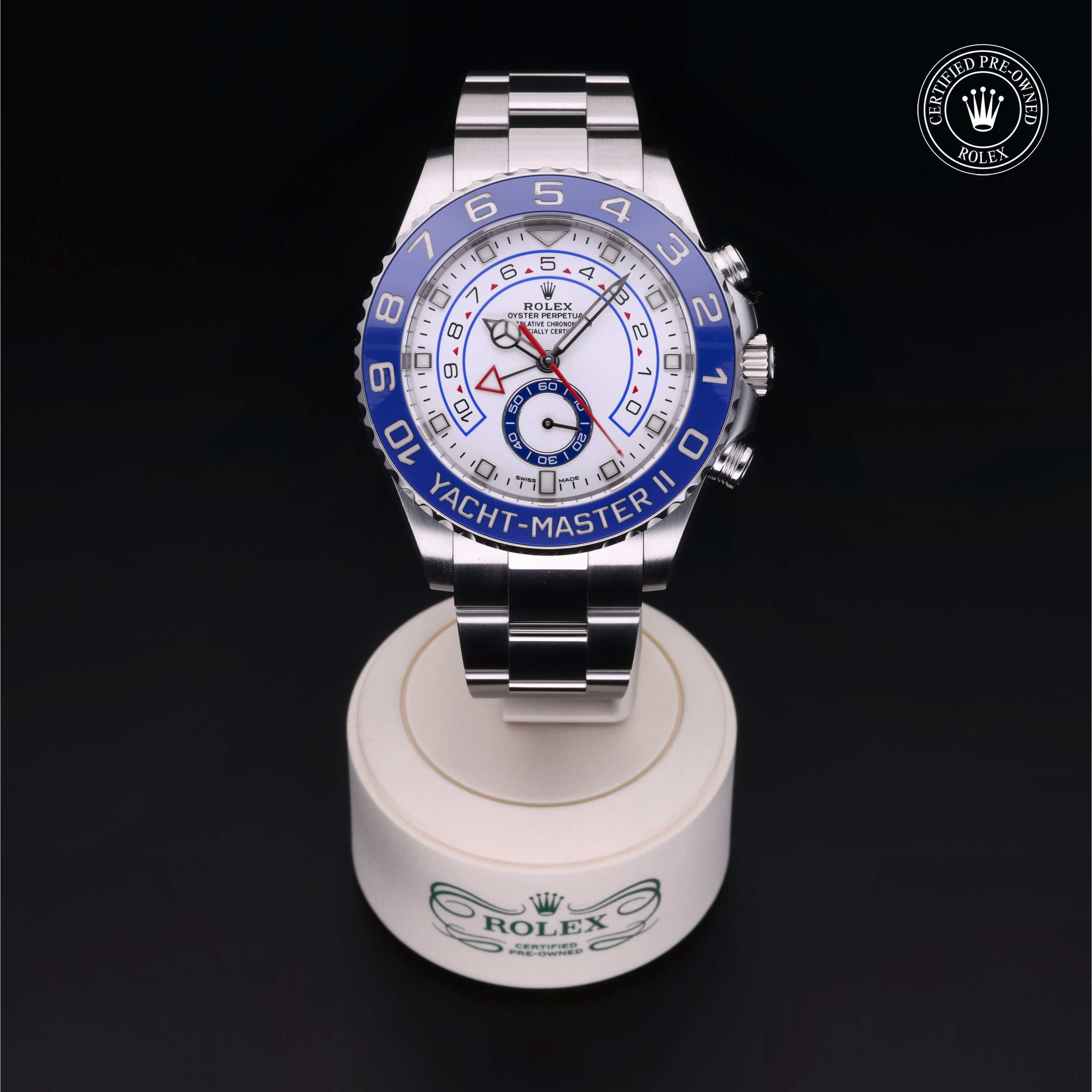 Rolex Yacht-Master II in Steel M116680-0002 at Heller Jewelers