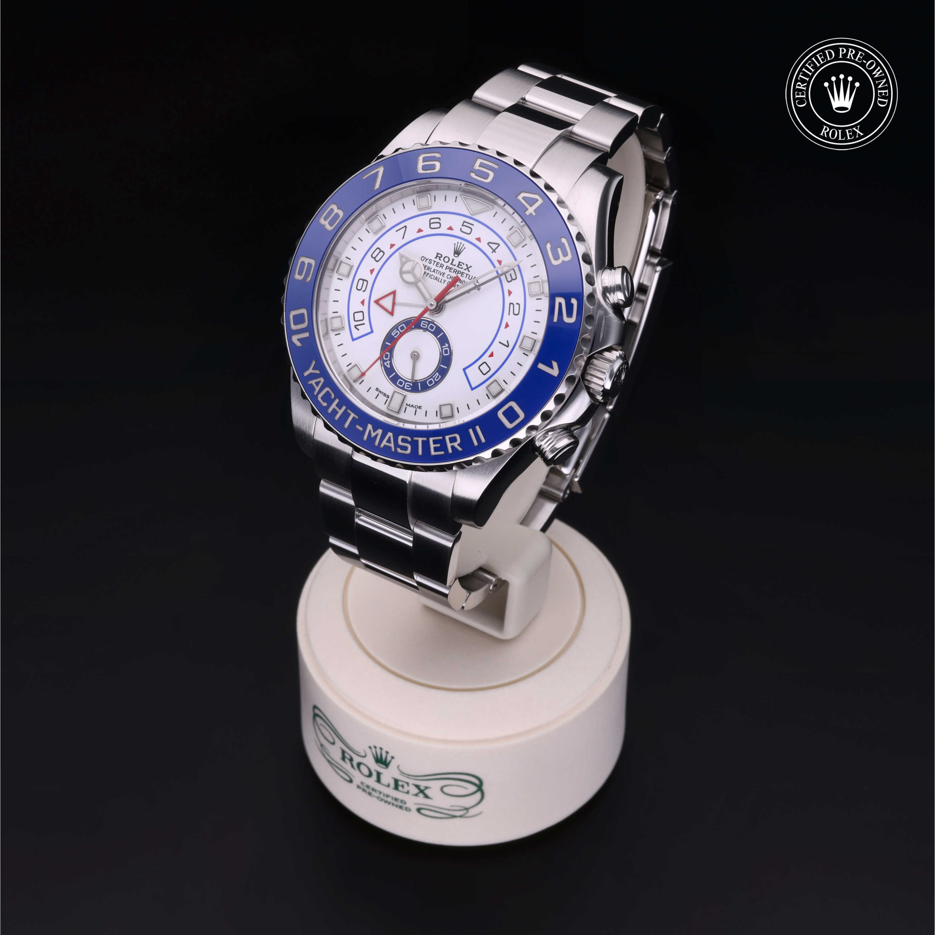 Rolex Yacht-Master II in Steel M116680-0002 at Heller Jewelers