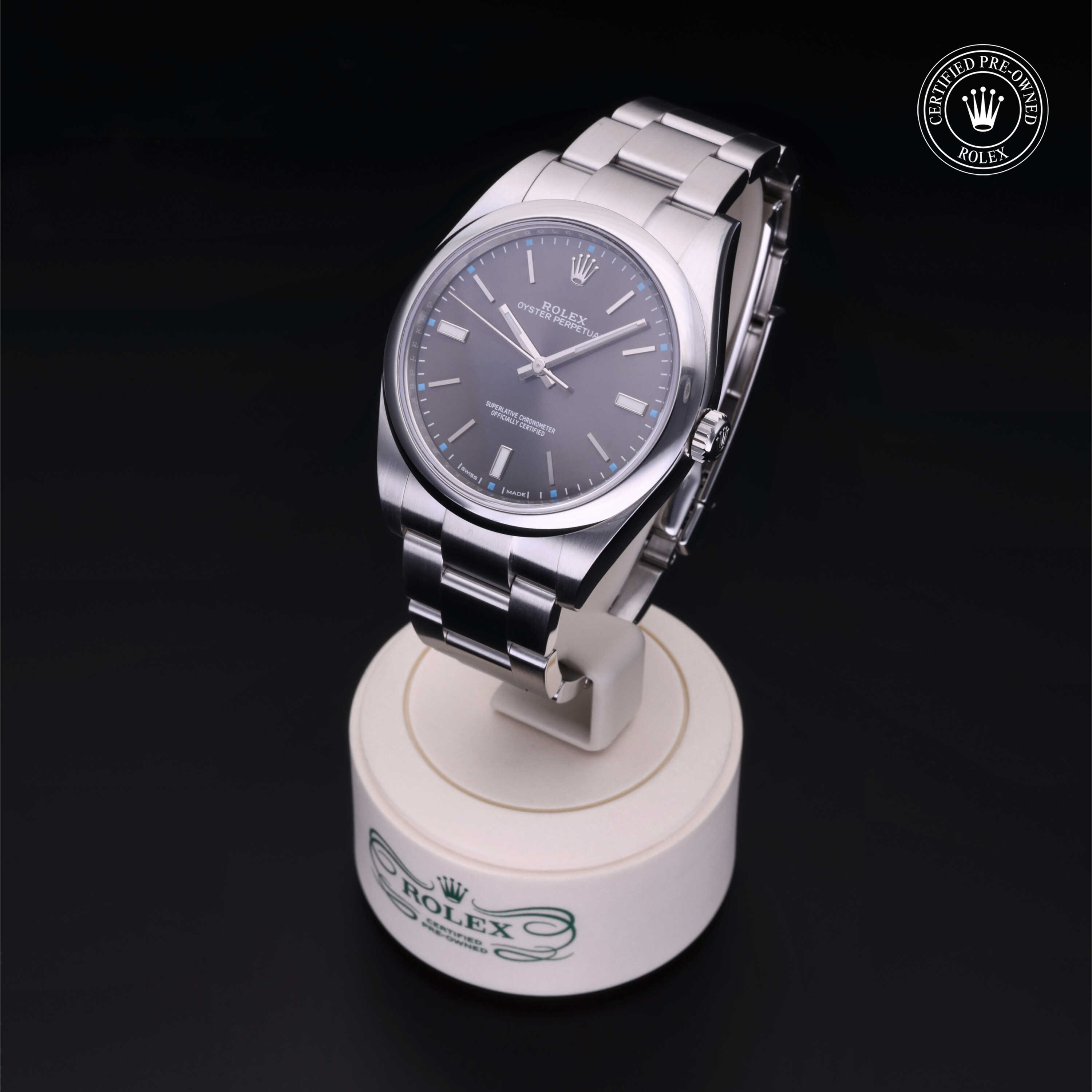 Rolex Oyster Perpetual in Steel M114300-0001 at Heller Jewelers