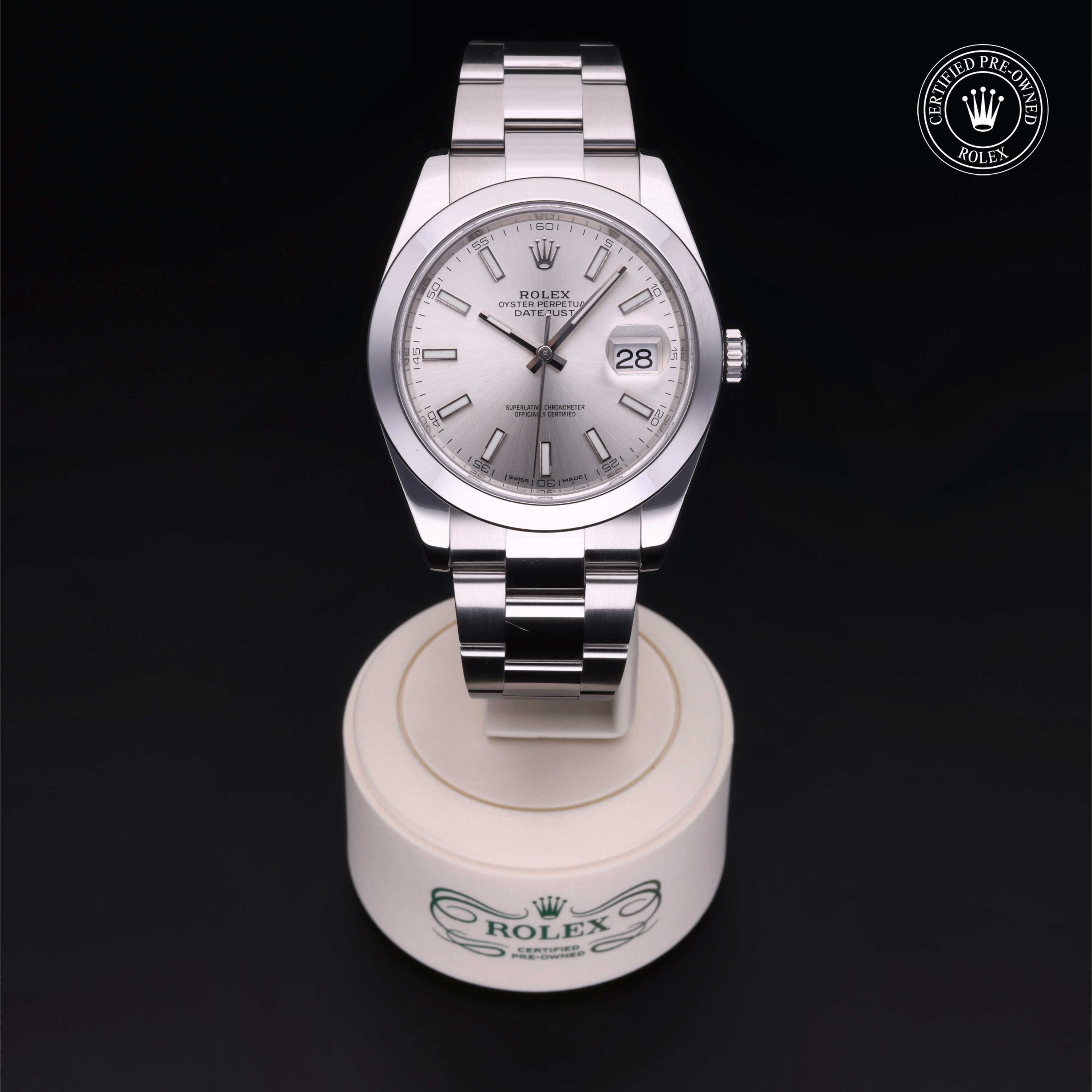 Rolex Datejust in Steel M126300-0003 at Heller Jewelers