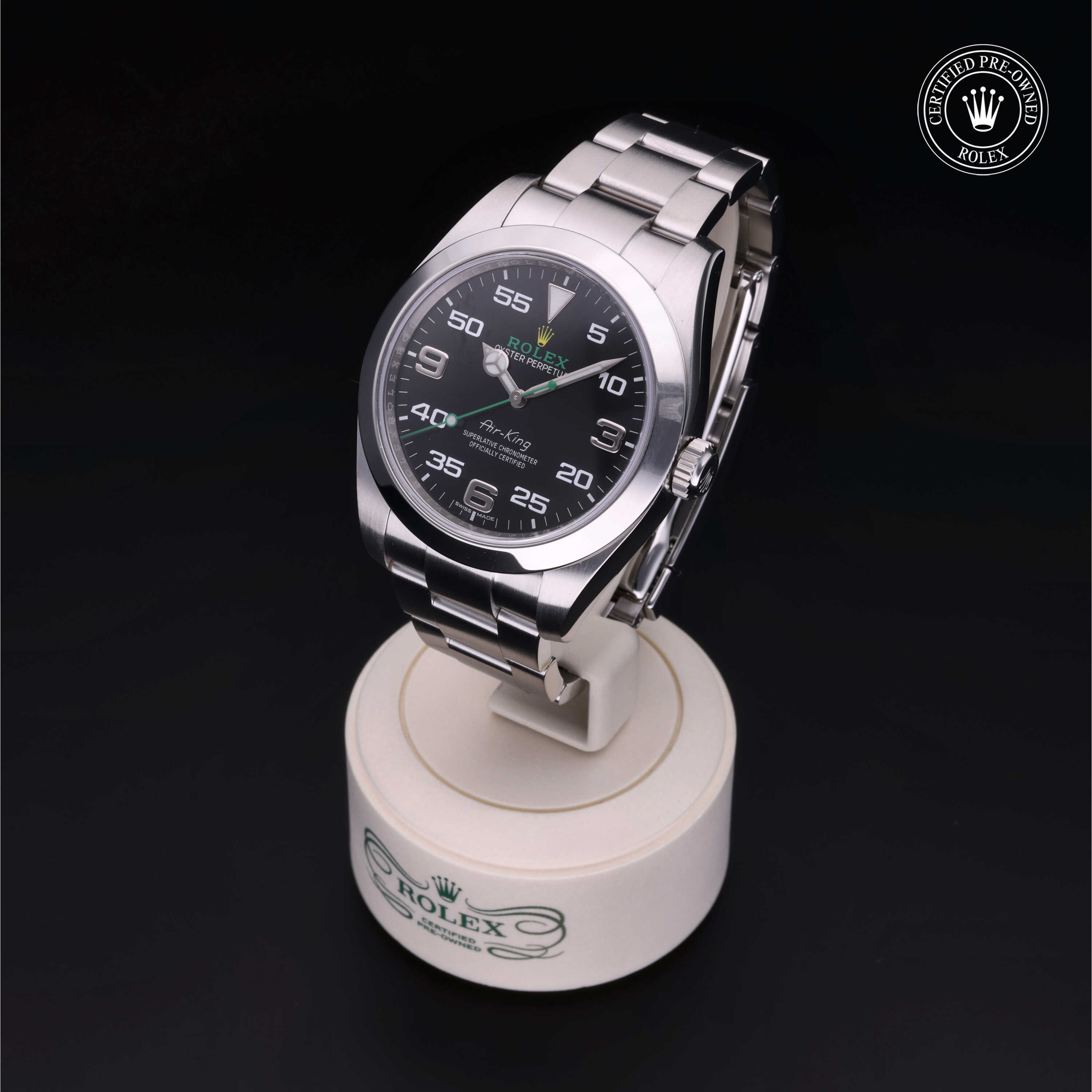 Rolex Air-King in Steel M116900-0001 at Heller Jewelers