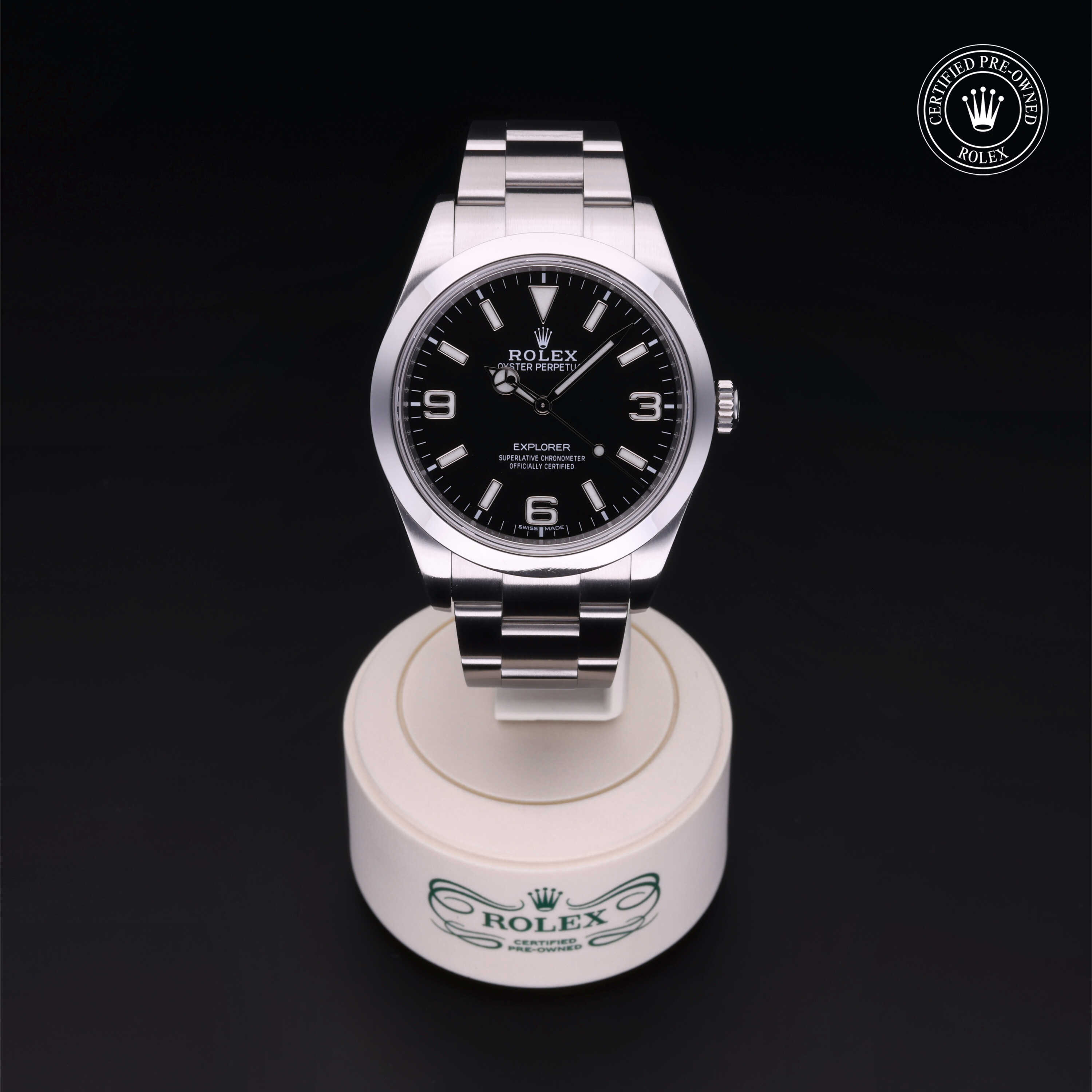 Rolex Explorer in Steel M214270-0003 at Heller Jewelers