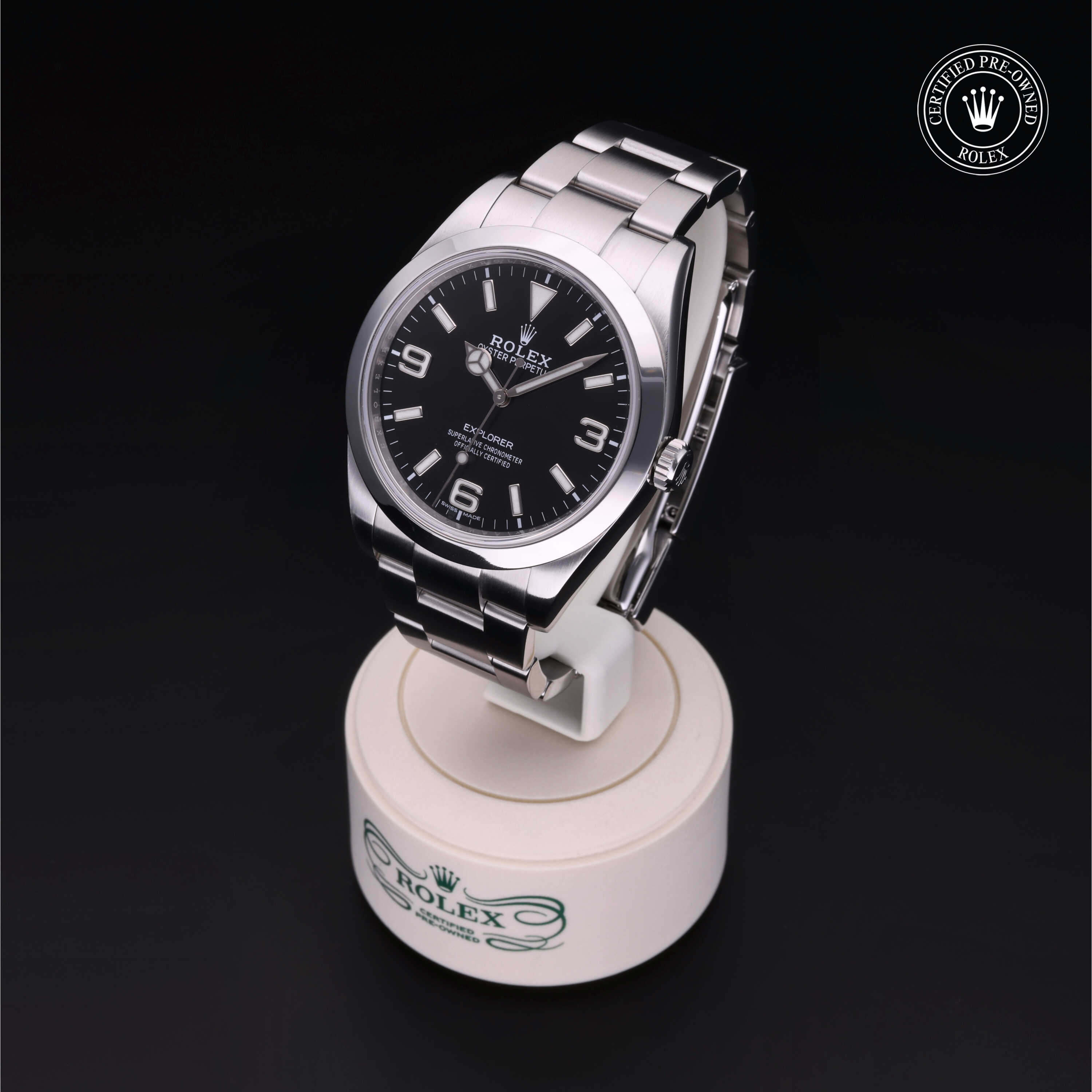 Rolex Explorer in Steel M214270-0003 at Heller Jewelers